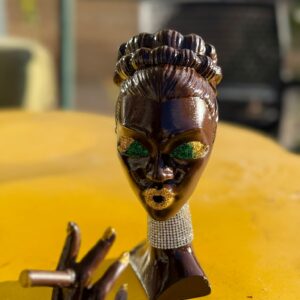 kadın tütsülük boyanabilir ham obje no5