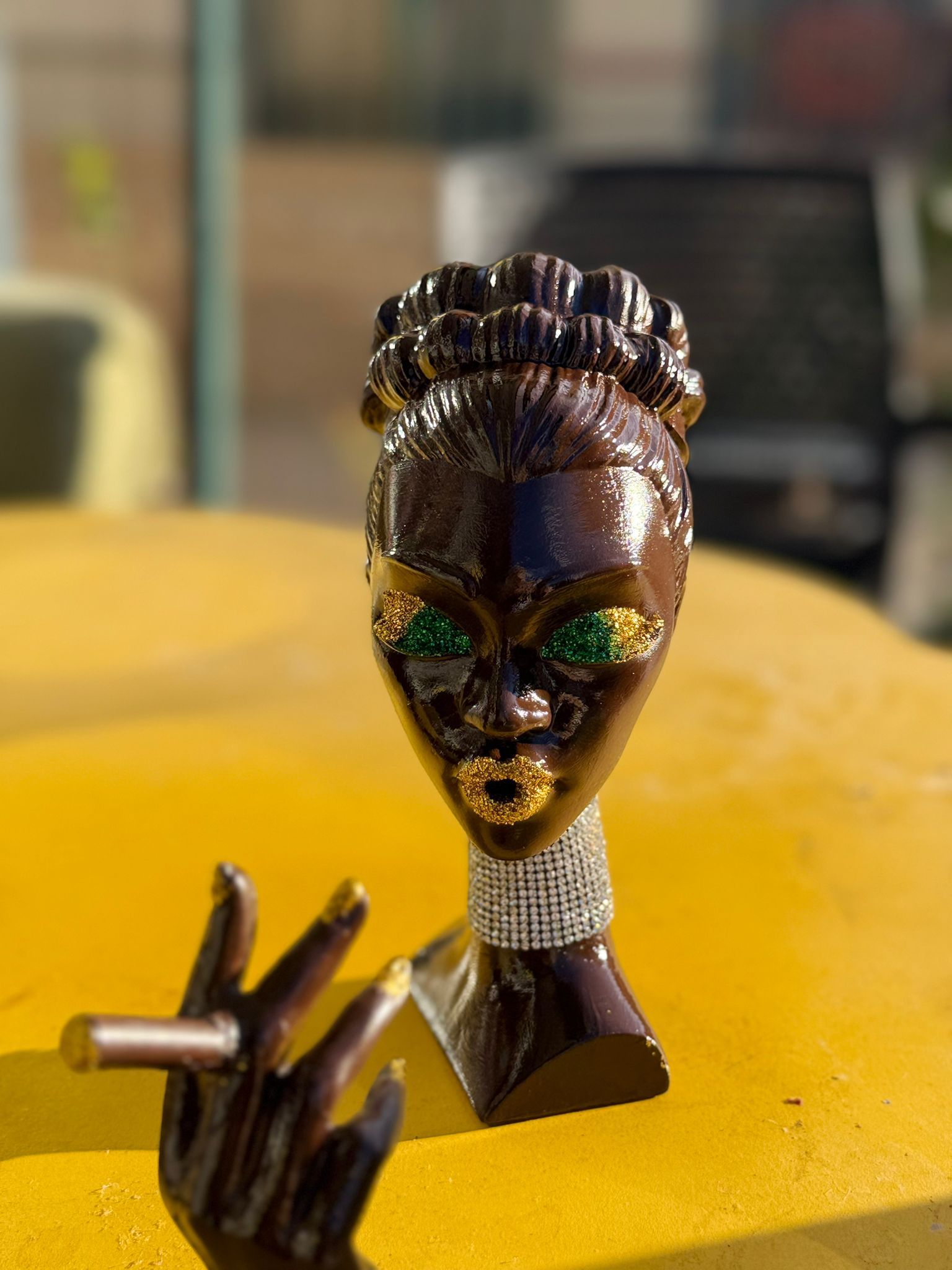 kadın tütsülük boyanabilir ham obje no5