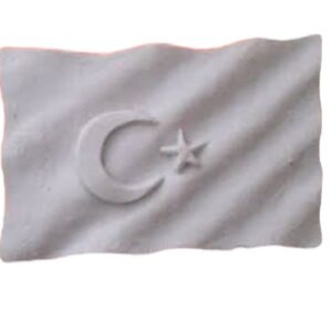 bayrak ham boyanabilir obje no6