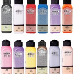 akrilik boya 12 li set